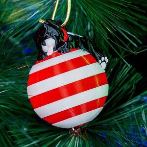 Sleeping Dog Ornament